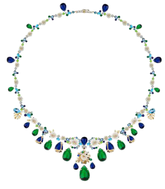 Paradise Emerald 18k Gold Vermeil Necklace By Anabela Chan | Moda Operandi