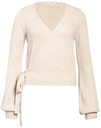 CURRENT AIR V-Neck Wrap Sweater | Nordstrom