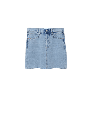 Denim miniskirt - Women | Mango USA