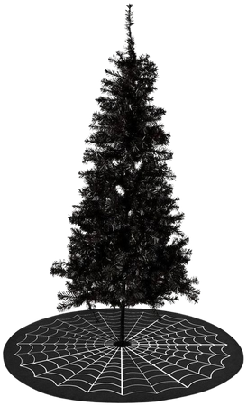black christmas tree