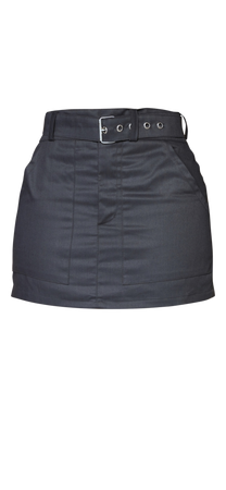 dark grey skirt