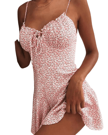 Women Sleeveless Summer Floral Dress Mini Beach Bodycon Sexy Club Party Sundress - eBay