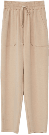 Techno Tapered Trousers | Women Pants | Lattelier Store