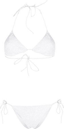 Oséree Sequinned Halter Neck Bikini Set - Farfetch