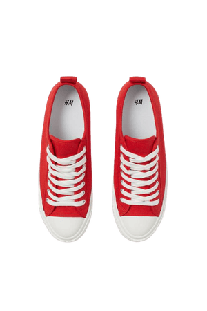 Sneakers - Red - Ladies | H&M US