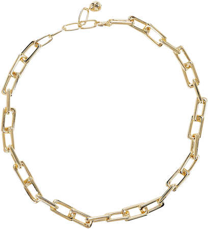 Argento Vivo The Chunky Rectangle Link Chain Necklace | INTERMIX®