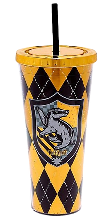 Harry Potter Hufflepuff Foil Acrylic Travel Cup