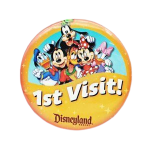 first visit to Disneyland pin