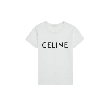 Celine t-shirt in cotton | CELINE Official Website