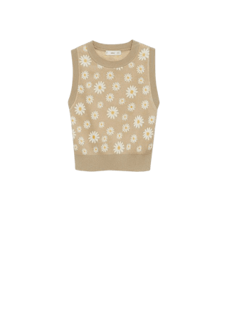 Knit cotton polo shirt - Women | Mango USA