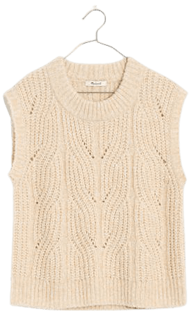 Firgrove Ribbed Crewneck Sweater Vest