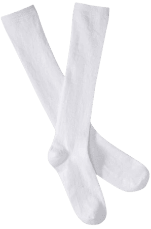 Women's Knee High Socks Solid White - Xhilaration® : Target