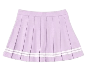 Purple Plaid skirt