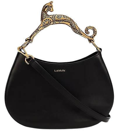 LANVIN - Cat leather cross-body bag | Selfridges.com