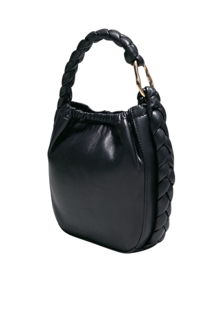 Braided Leather Bucket Bag - Black - Bucketbags - & Other Stories US