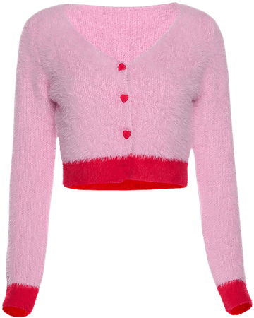 Pink Y2K Short Cardigan – Cape Clique
