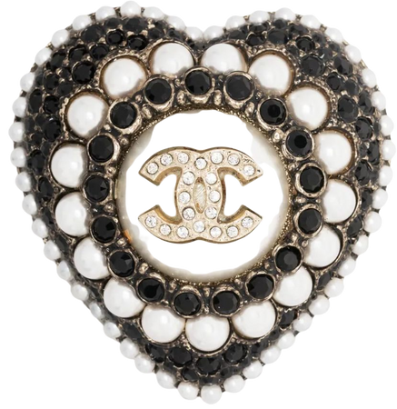 CHANEL Pre-Owned 2000s CC pearl-embellished Brooch - Farfetch