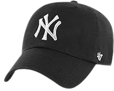 Amazon.com : '47 MLB New York Yankees Brand Clean Up Adjustable Cap, One Size, Black : Sports Fan Baseball Caps : Sports & Outdoors