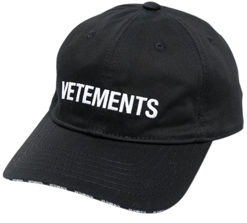 VETEMENTS logo-print Baseball Cap - Farfetch
