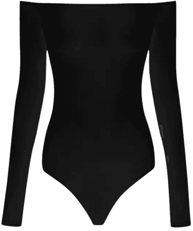 Black Bodysuit - Long sleeve