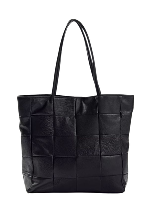 Primecut Checkered Shearling Tote Bag | Urban Outfitters