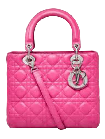 pink Dior bag