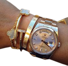 Watch and bracelet