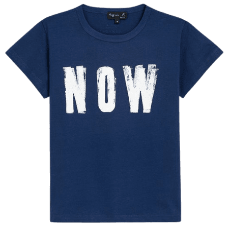blue Rafael Gray artist "Now" Brando t-shirt