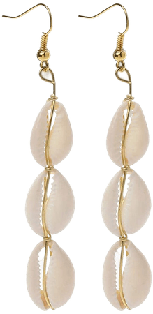 Amazon.com: KOFUN Earrings, Bohemian Natural Cowrie Shell Pendant Drop Earrings Beach Jewelry for Women Three B : Clothing, Shoes & Jewelry