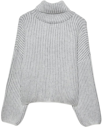 Contrast knit jumper - Women's See all | Stradivarius United States