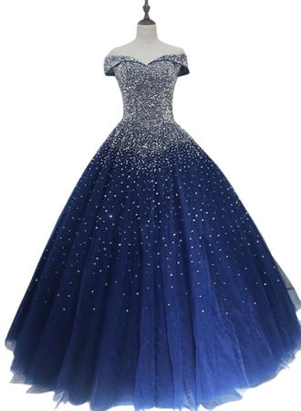Royal Blue Party Dress