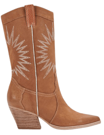 LAWSON BOOTS IN WHISKEY NUBUCK – Dolce Vita