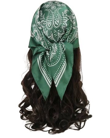 green scarf