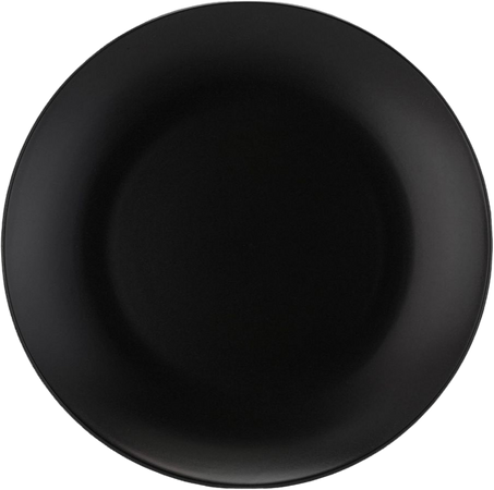 black round plate