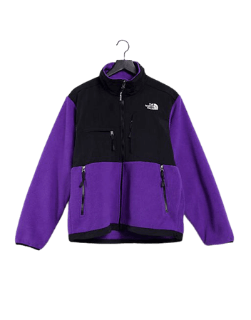 The North Face 95 Retro Denali fleece jacket in purple | ASOS