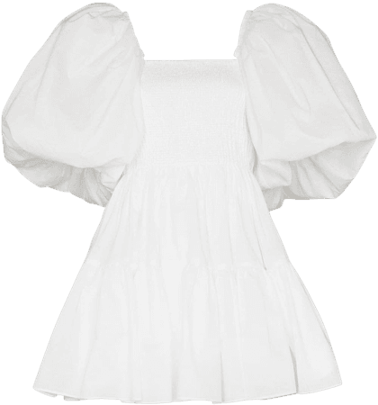 Aje Cherished puff-sleeve Mini Dress