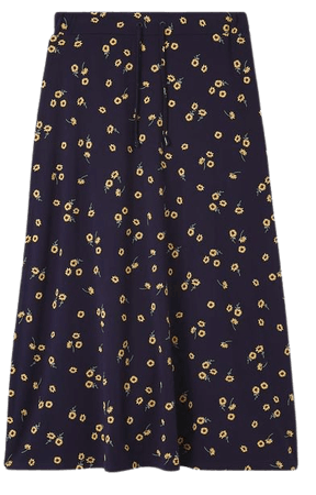 Auriel null Printed Jersey Skirt , Size US 6 | Joules US