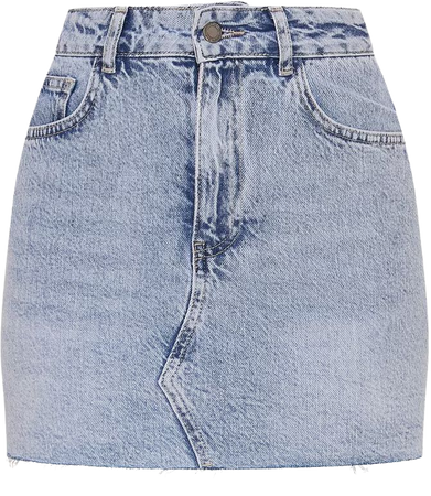 Light Blue Wash Denim 5 Pocket Mini Skirt | PrettyLittleThing USA