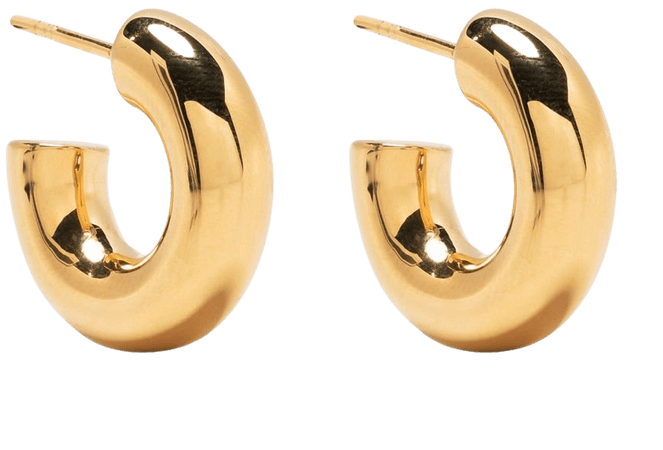 Missoma medium chubby hoop earrings - FARFETCH