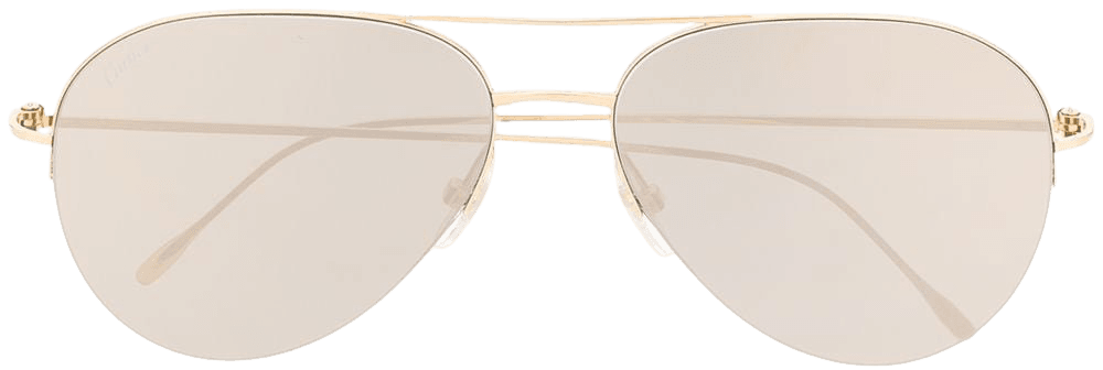 Cartier Eyewear Aviator-Frame Sunglasses Aw20 | Farfetch.Com