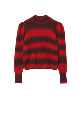 Striped knit sweater - Women | Mango USA