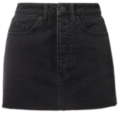 Ksubi denim mini skirt (865 ILS) ❤ liked on Polyvore featuring skirts, mini skirts, bottoms, black, mini skir… | Mini skirts, Womens fashion skirt, Denim mini skirt