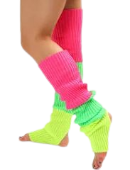 pink and green leg warmers - Google Shopping