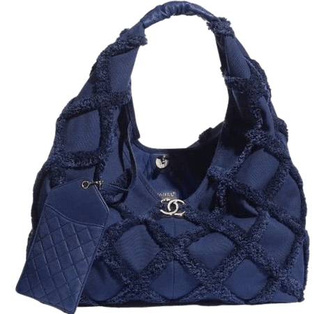 Chanel navy blue bag