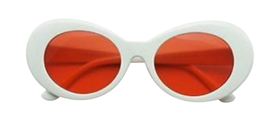 red and white shades
