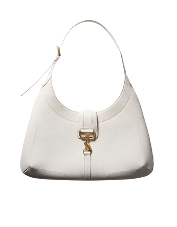 white shoulder bag