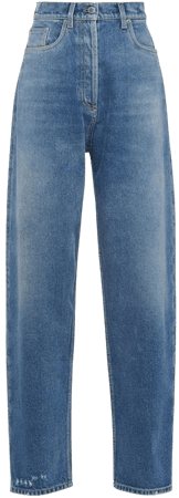 Prada High Waist straight-leg Jeans - Farfetch