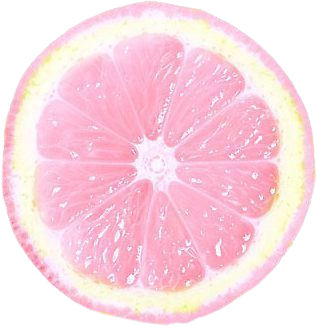 pink lemon slice
