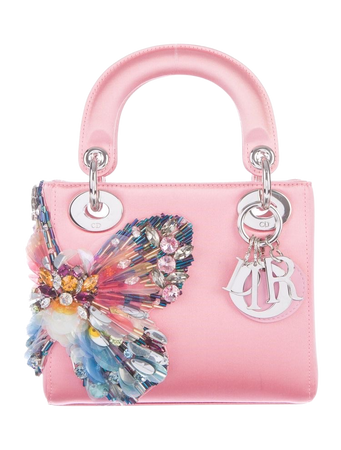 Pink Lady Dior Butterfly Bag