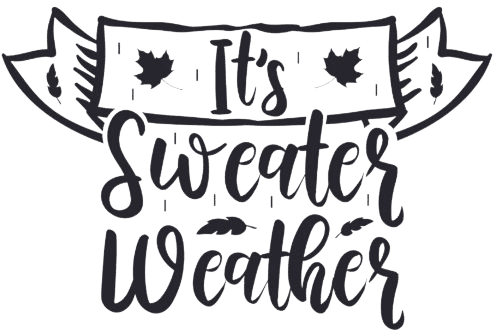 It's Sweater Weather SVG Cut file by Creative Fabrica Crafts - Creative Fabrica